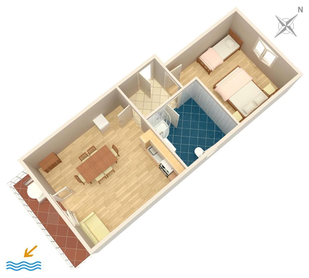 Apartments By The Sea Duce, Omis - 2731 Dugi Rat Zewnętrze zdjęcie