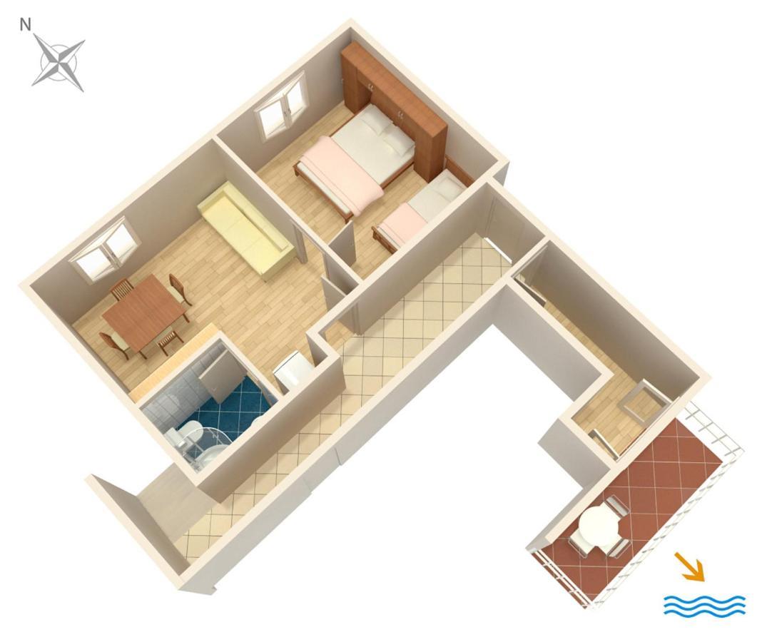 Apartments By The Sea Duce, Omis - 2731 Dugi Rat Zewnętrze zdjęcie